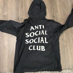 Anti Social Social Club rain pullover